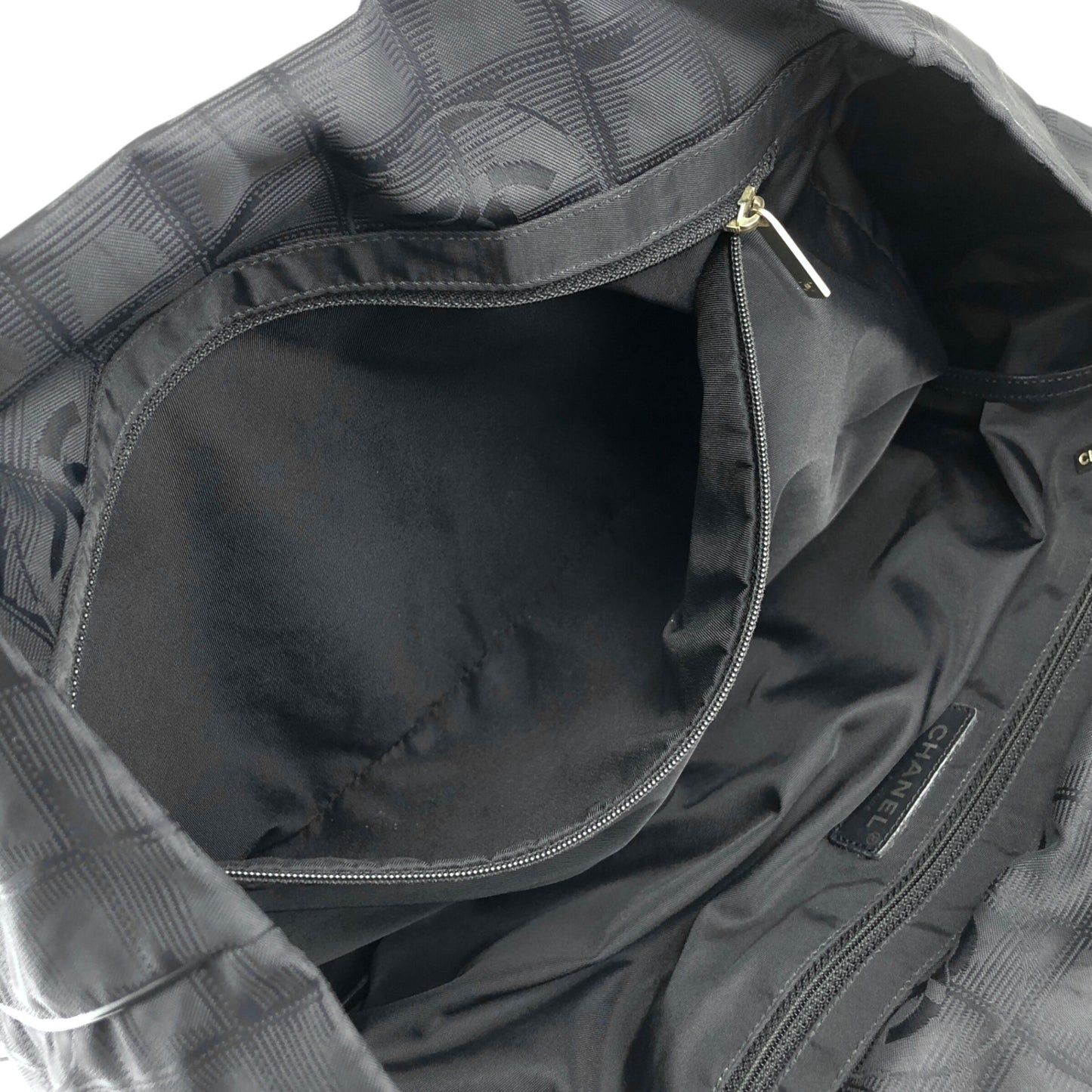 CHANEL New Travel Line Totebag Black Vintage vgc5rp