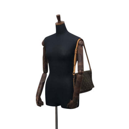 LOUIS VUITTON Monogram 單肩包 棕色 復古 ir4uvs