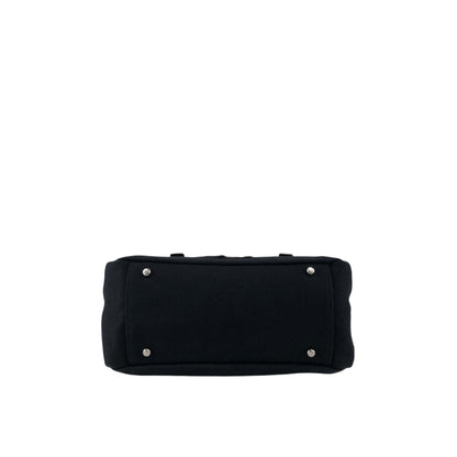 Yves Saint Laurent YSL Logo Handbag Black Vintage p825h3