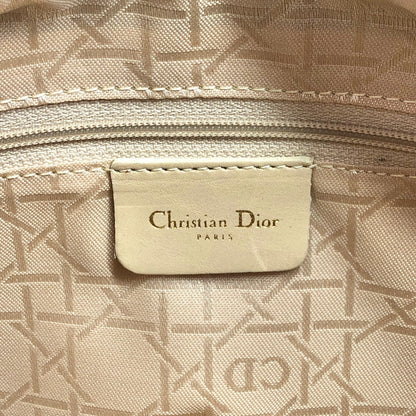 Christian Dior Lady Dior Cannage Handbag Beige Vintage svgryv