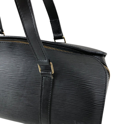 LOUIS VUITTON Handbag Barrel bag Black  Soufflot Vintage yw2s87