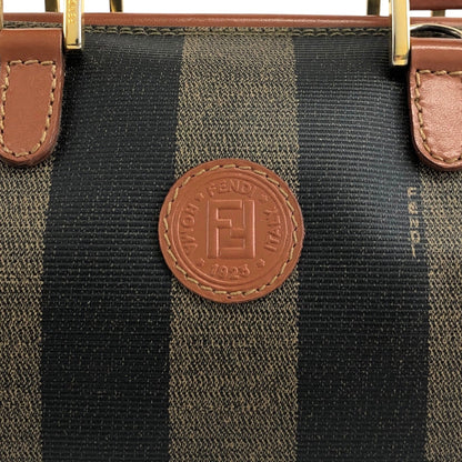 FENDI Pecan Two-way Small Boston bag Shoulder bag Brown Vintage wcnfzp