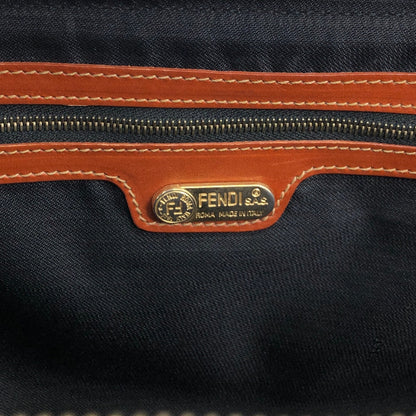 FENDI Pecan Two-way Handbag Shoulder bag Brown Vintage pxf38p