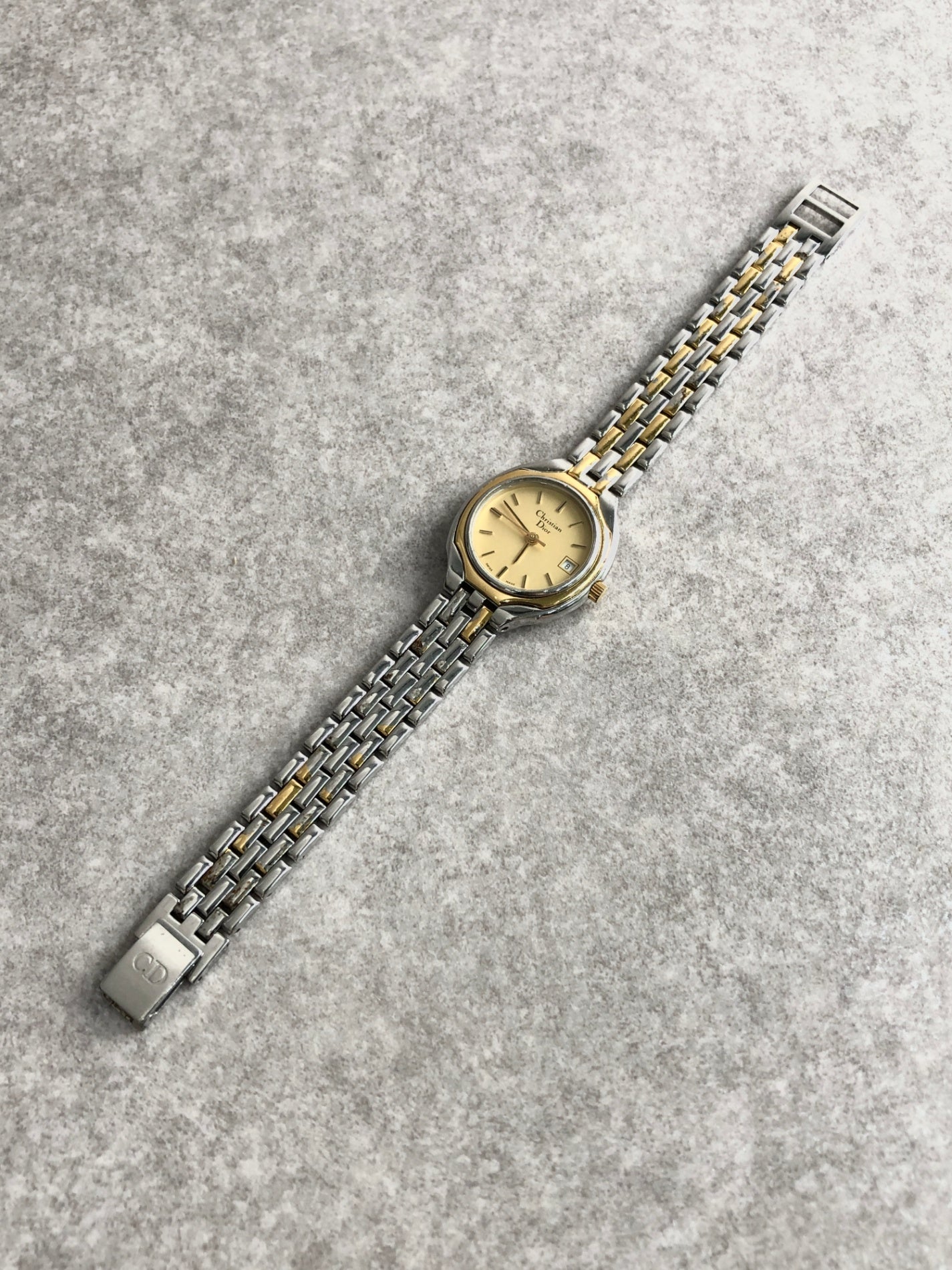 Christian Dior Watch Silver Vintage z2pp23
