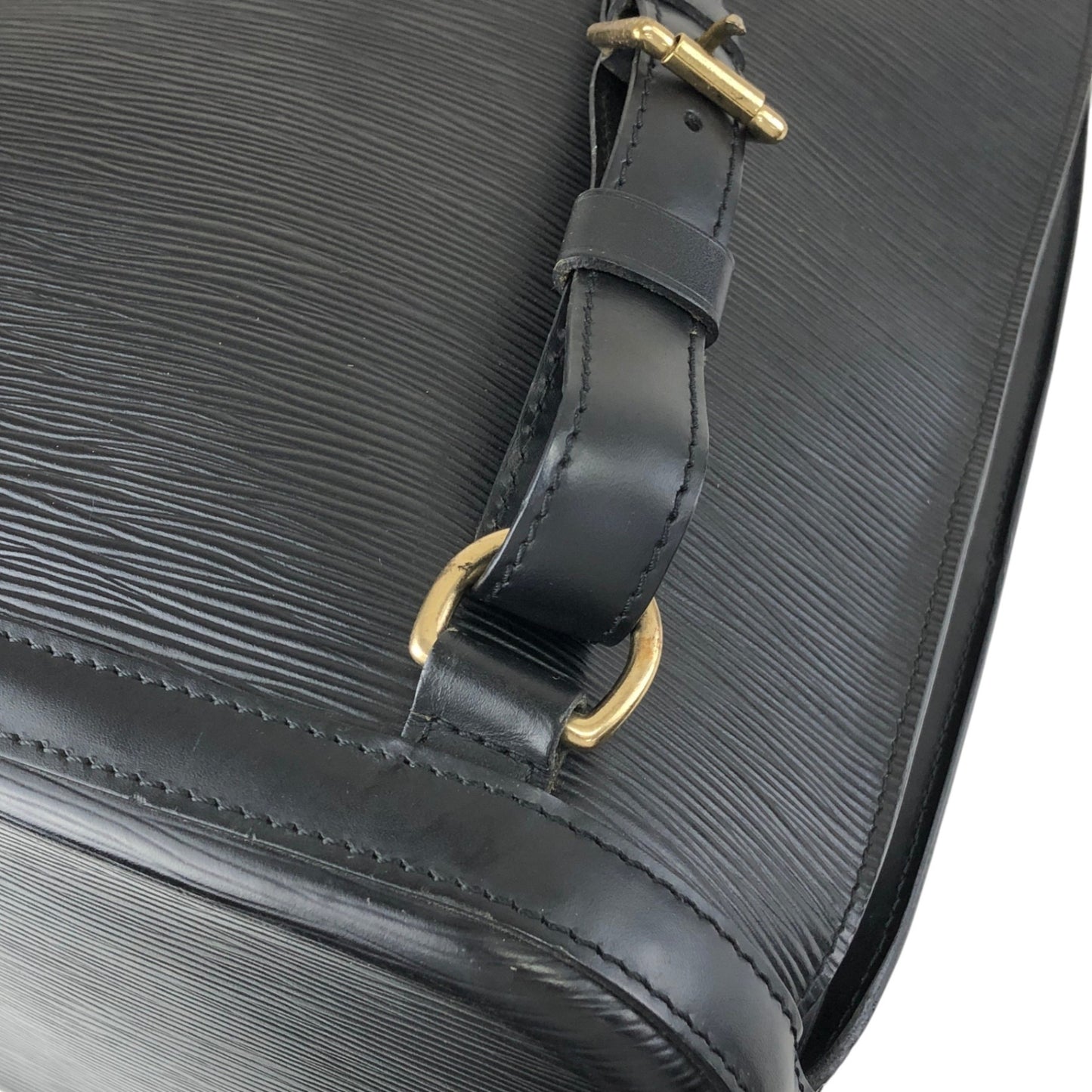 LOUIS VUITTON Epi Backpack Black M52292 Vintage e4pycu