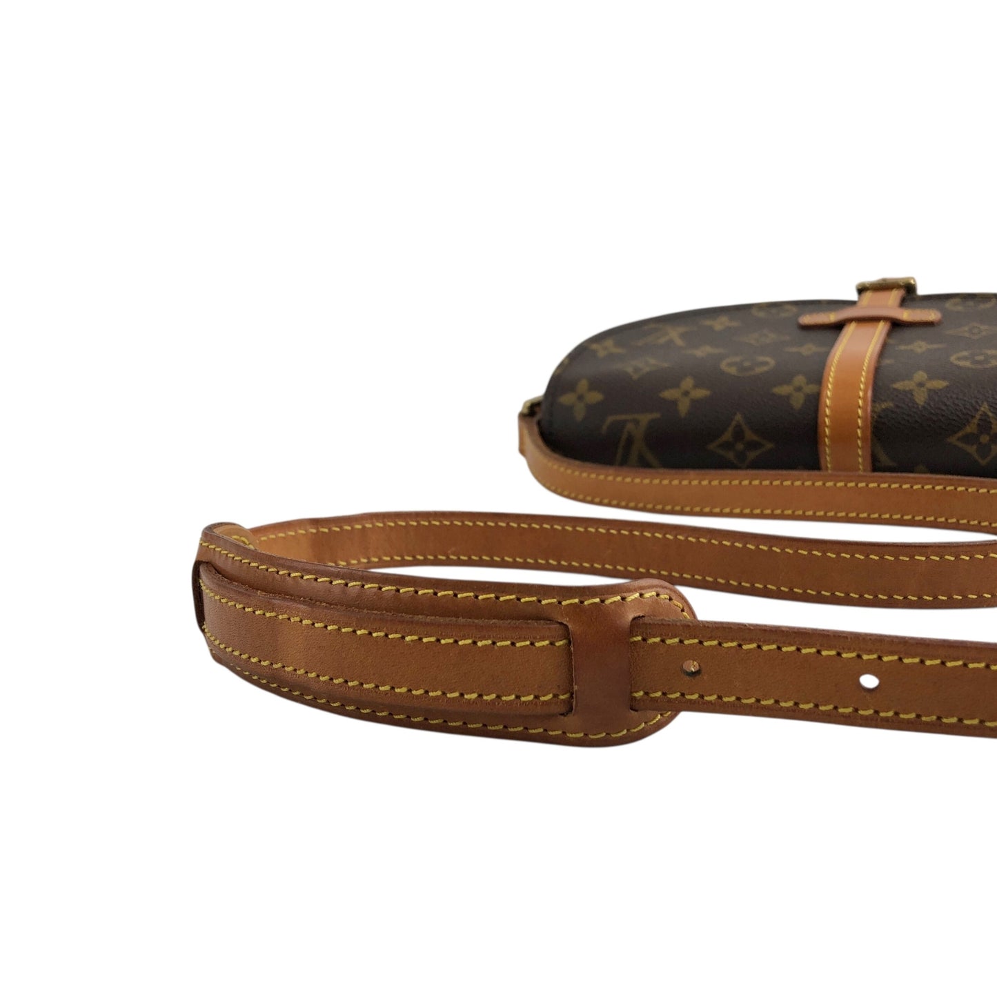 LOUIS VUITTON Monogram Shoulder bag Brown Vintage vdwefs