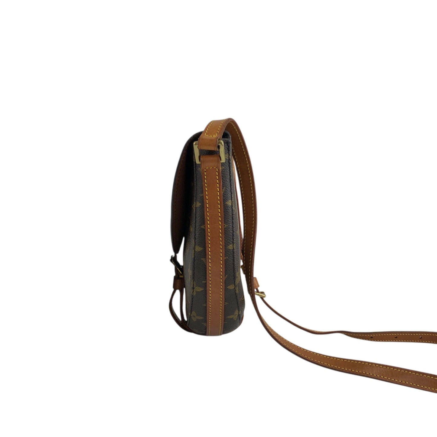 LOUIS VUITTON Monogram Shoulder bag Brown Vintage vdwefs