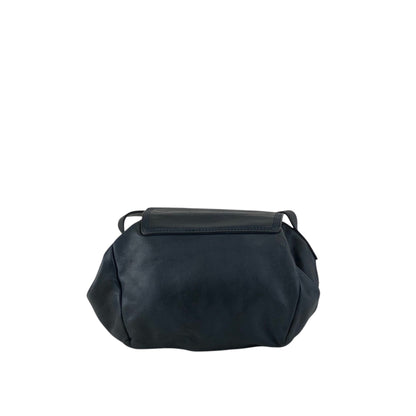 LOEWE Logo Shoulder bag Navy Vintage k4pn8w