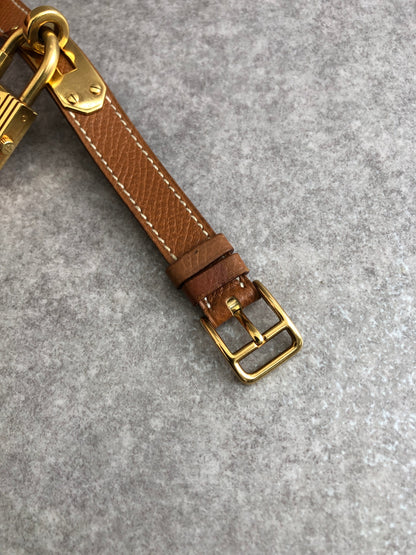 HERMES Watch Brown Vintage m64n6e