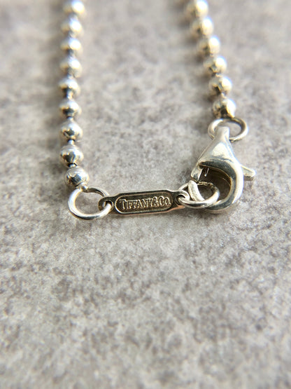 Tiffany & Co. Necklace Silver SILVERE 925 Vintage fxba3r