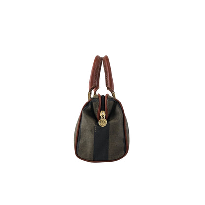 FENDI Pecan Two-way Small Boston bag Shoulder bag Brown Vintage xg8eaz