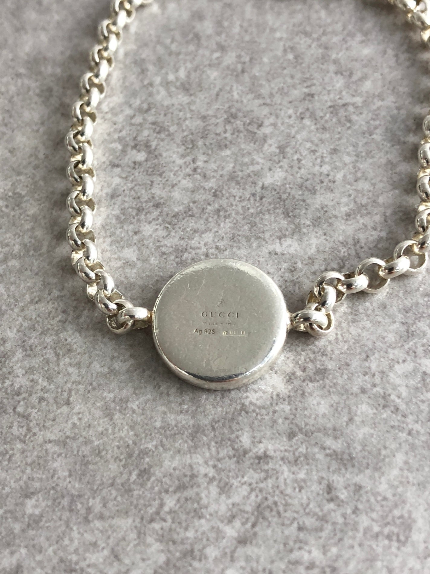 GUCCI SILVER925 Bracelet Silver Vintage 35zmd3