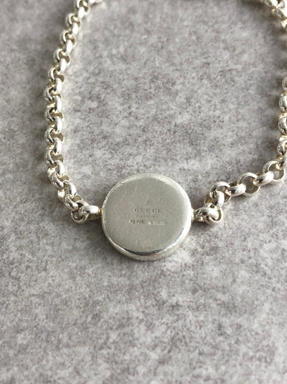 GUCCI SILVER925 Bracelet Silver Vintage 35zmd3