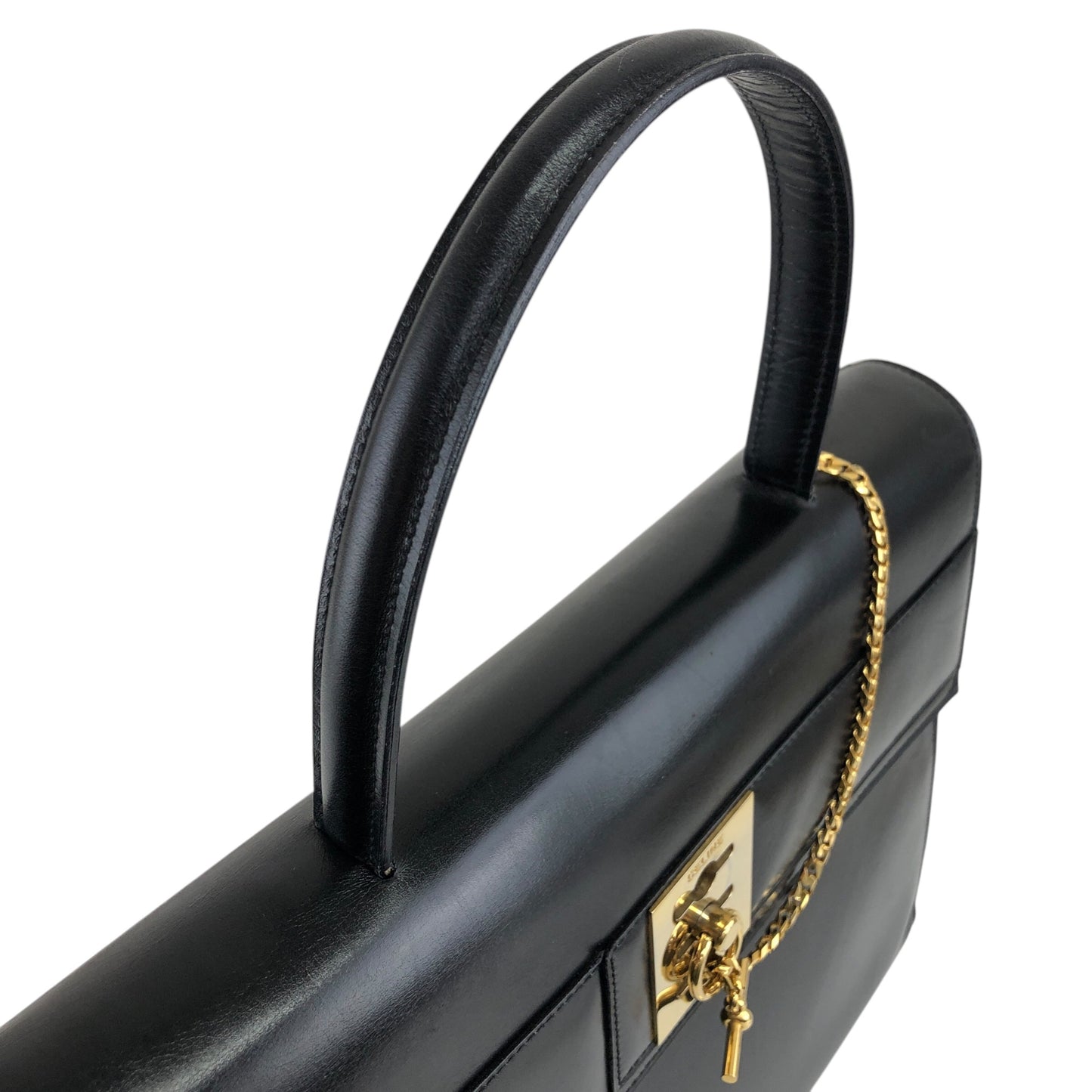 CELINE Toggle Clasp Black Vintage dwsf2b