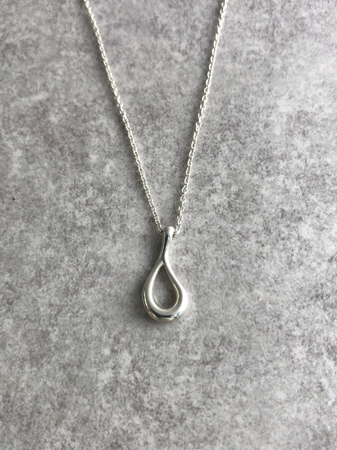 Tiffany & Co. SILVER925 Necklace Silver Vintage 56ejb4