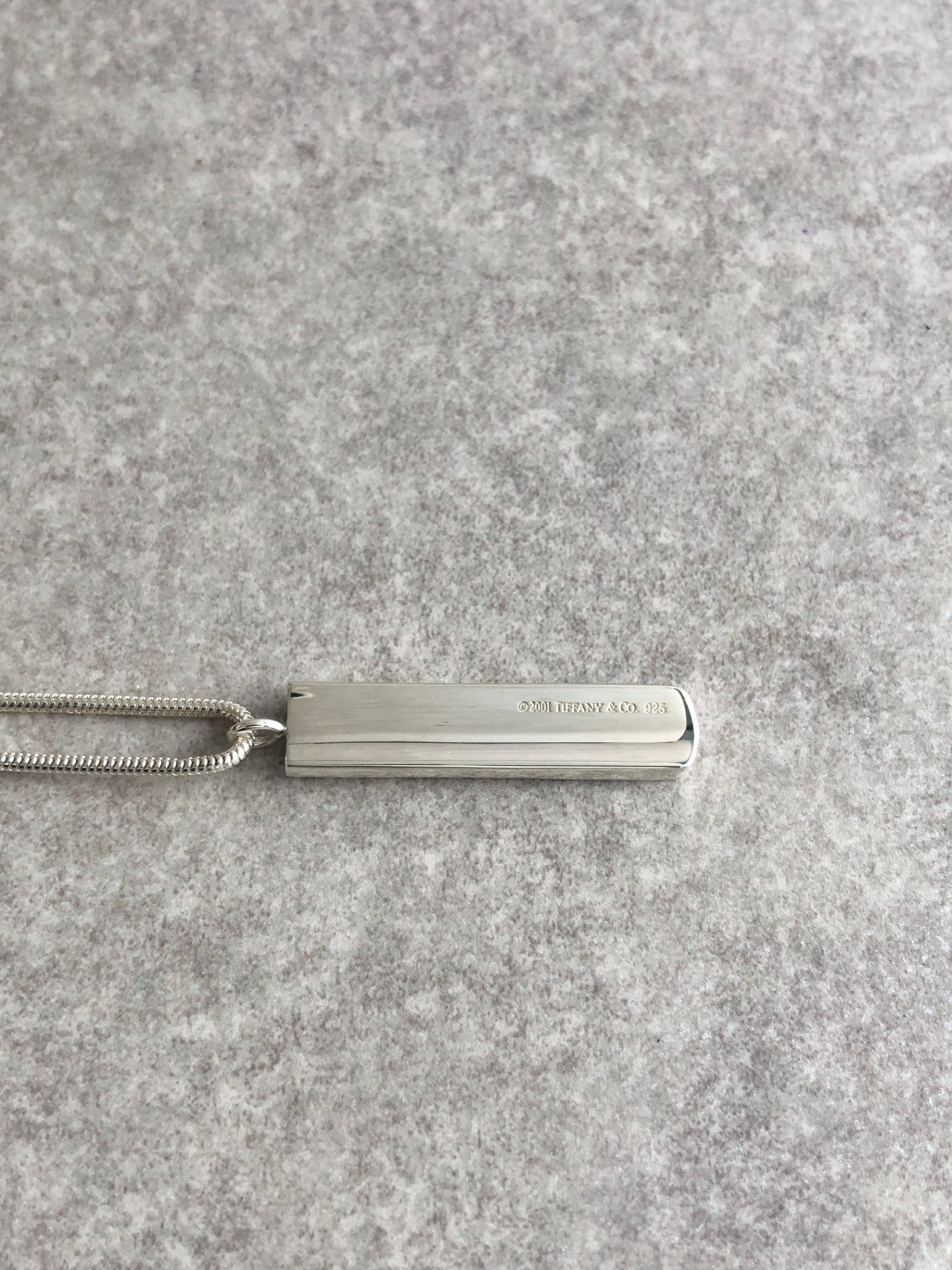 Tiffany & Co. SILVER925 Necklace Silver Vintage bmgxne
