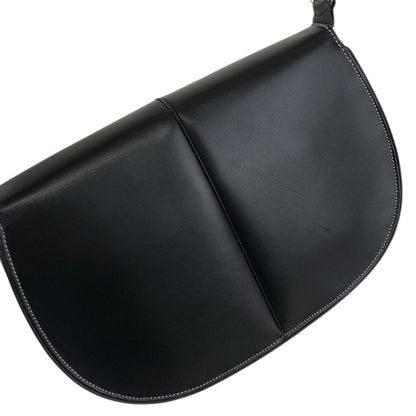 LOEWE Logo Shoulder bag Black Vintage sy8ch6