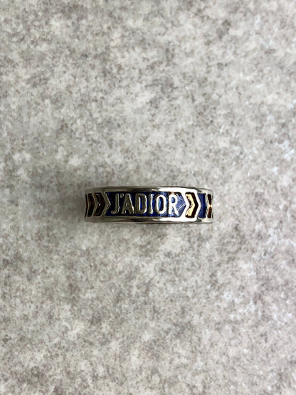 Christian Dior Ring Silver JADIOR Vintage d5vezu