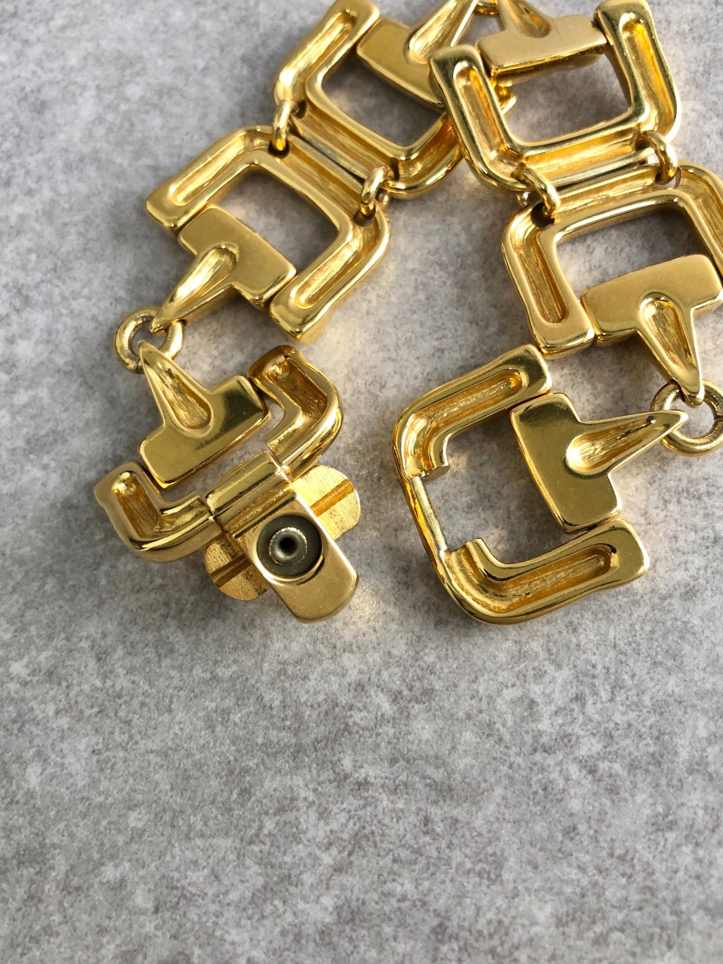 GUCCI Horse Bit Tom Ford Era Bracelet Gold Vintage xc7jci