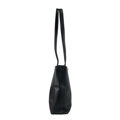 Christian Dior Logo Charm Handbag Totebag Black Vintage jimcsr