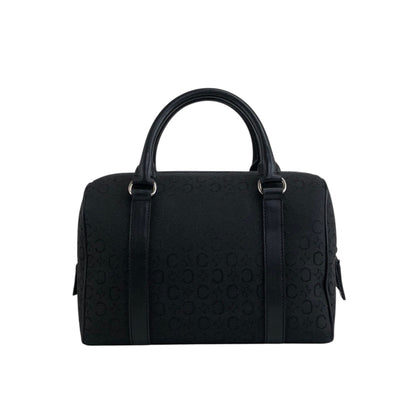 CELINE Small Boston bag Handbag Black Vintage w8thgk