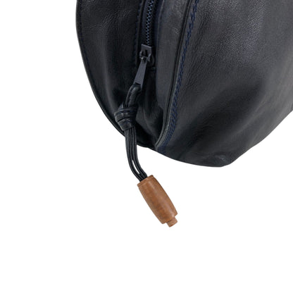 LOEWE Anagram Handbag Black Vintage atujby
