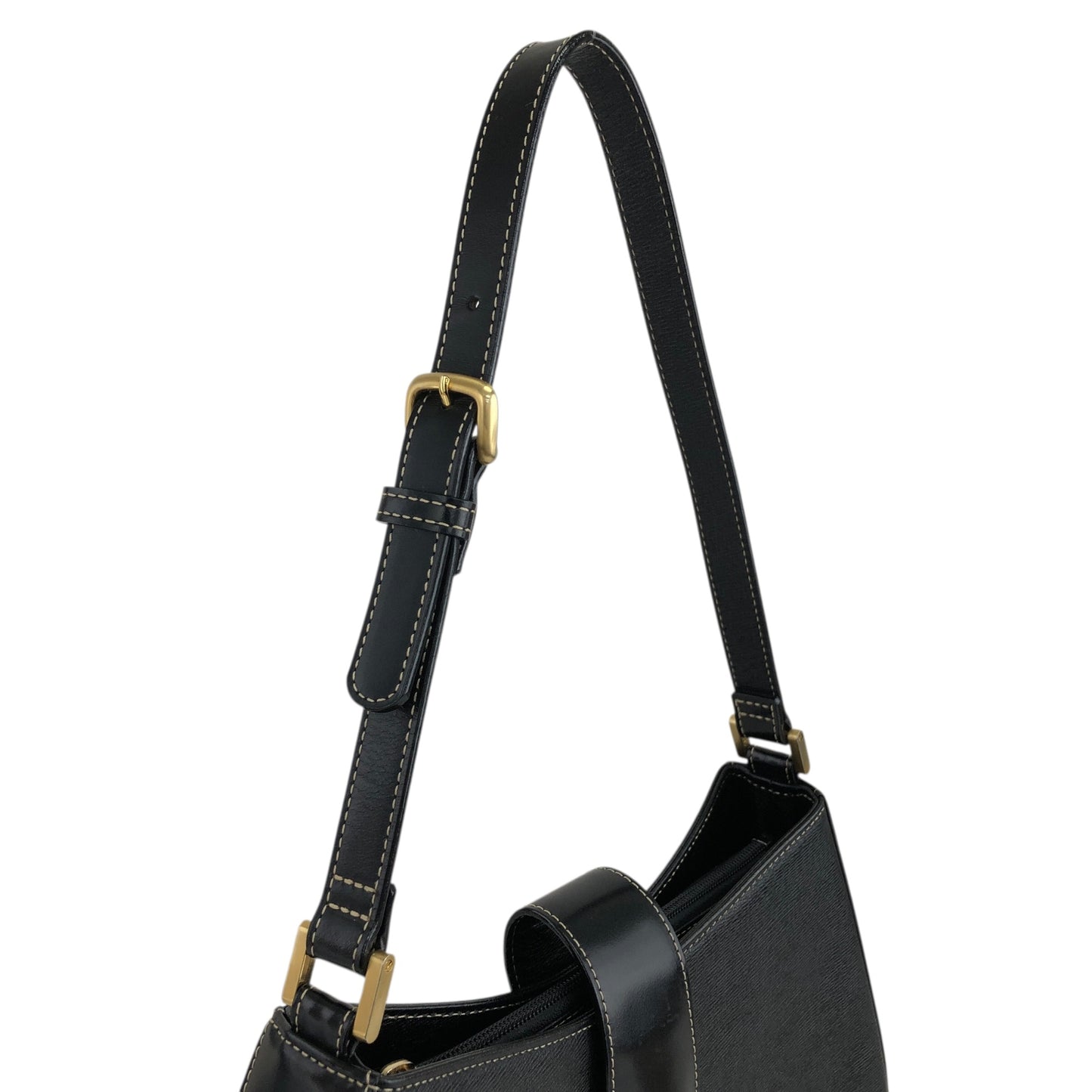 BURBERRY Shoulder bag Black Vintage ba84aj