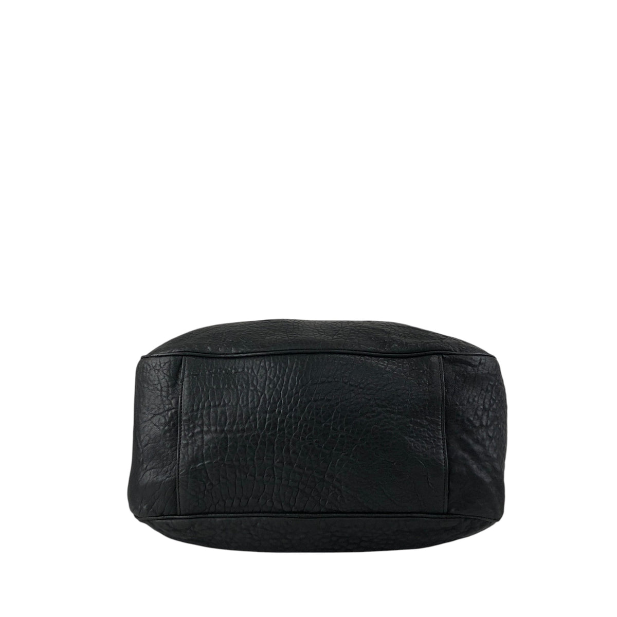 Yves Saint Laurent YSL Logo Shoulder bag Hobobag Black Vintage ib3ifn