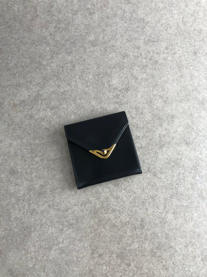 Cartier Coin Purse Black Vintage f2egru