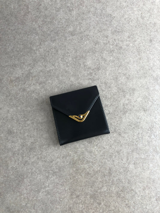 Cartier Coin Purse Black Vintage f2egru