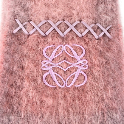 LOEWE Anagram Scarf Pink Vintage j3cm2n