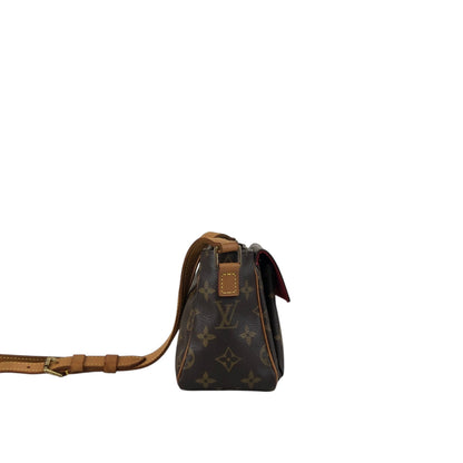 LOUIS VUITTON Monogram Shoulder bag Brown Vintage 53bcj4