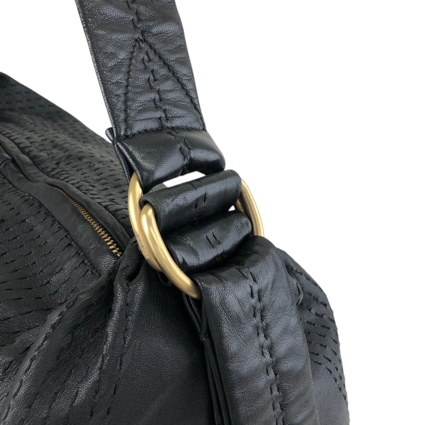 LOEWE Shoulder bag Black Vintage 7nyidj