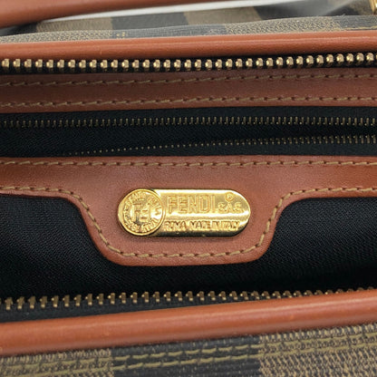 FENDI Pecan Two-way Small Boston bag Shoulder bag Brown Vintage bcg8zs