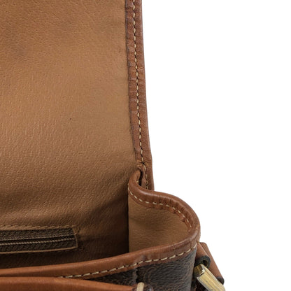 CELINE Macadam Shoulder bag Brown Vintage ui5mtc