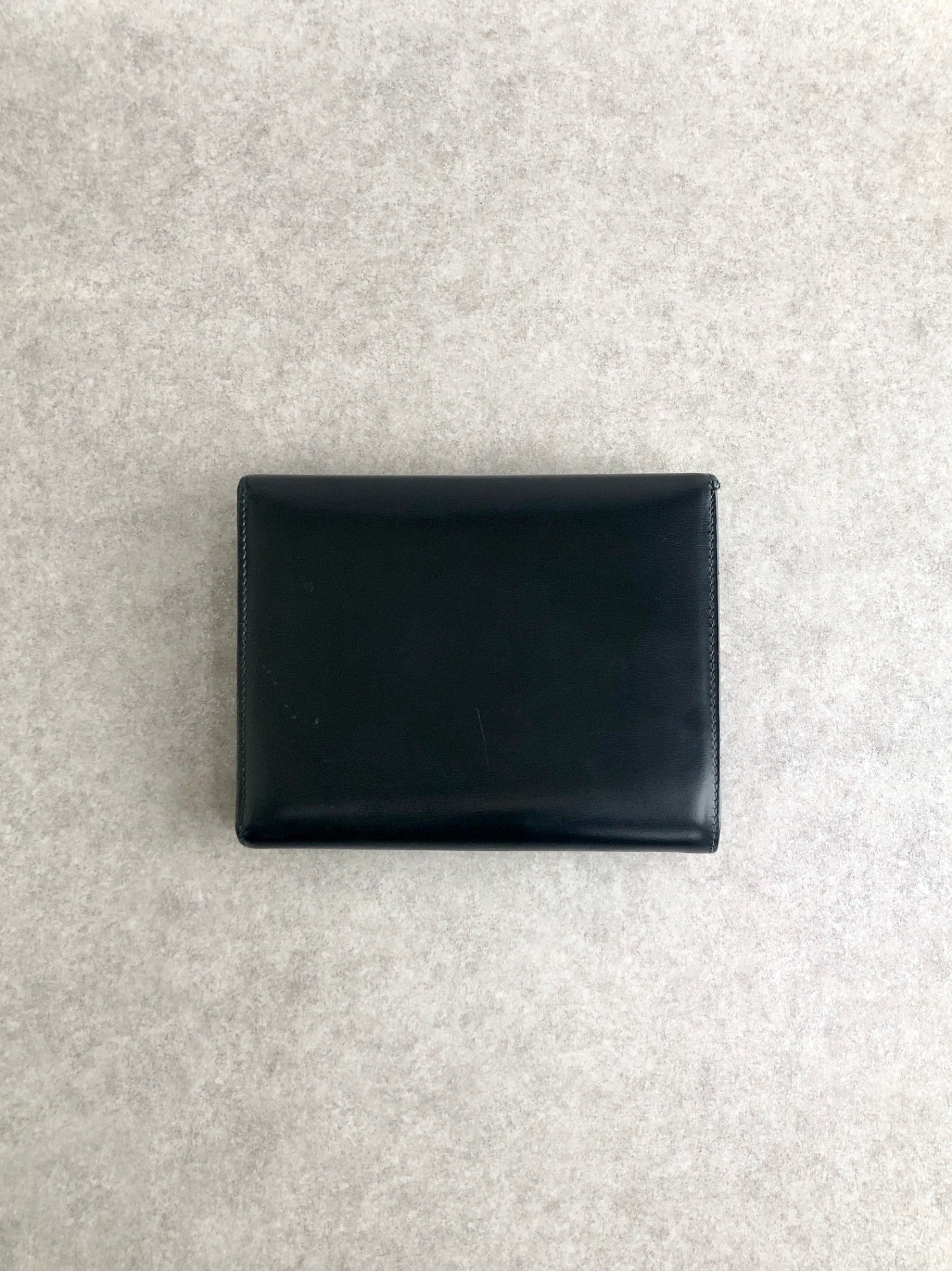 Cartier Trifold Wallet Black Vintage c3eb42