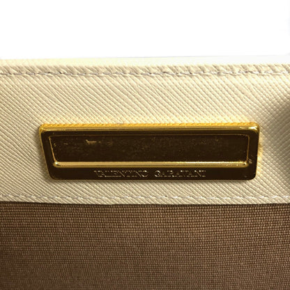 VALENTINO GARAVANI Two-way Handbag Shoulder bag Ivory Vintage t7g327