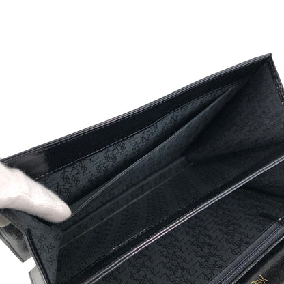 Yves Saint Laurent YSL Logo Shoulder bag Black Vintage 67eb7u