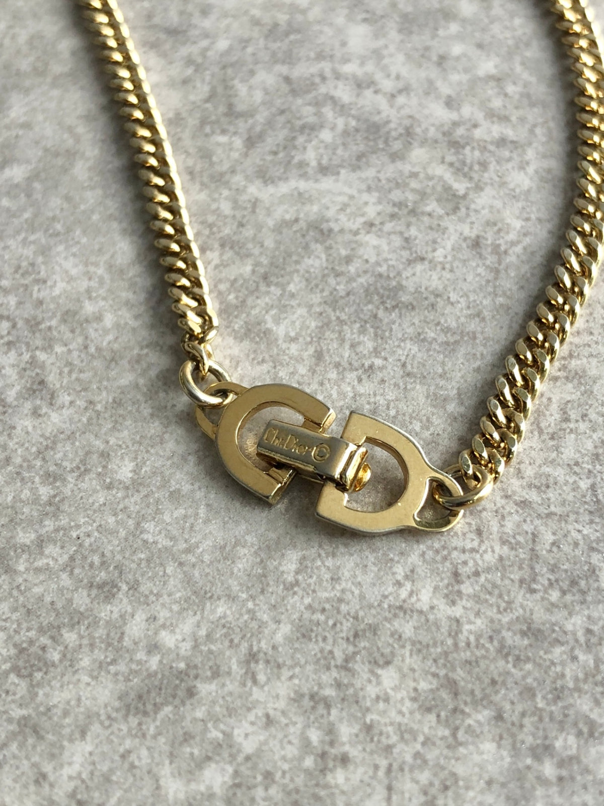 Christian Dior Bracelet Gold Vintage t74wam