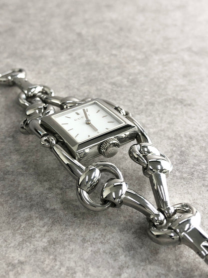 GUCCI Quartz Watch Silver116.3 Vintage irjv3i