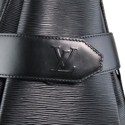 LOUIS VUITTON Epi Shoulder bag Black Vintage st4rdc