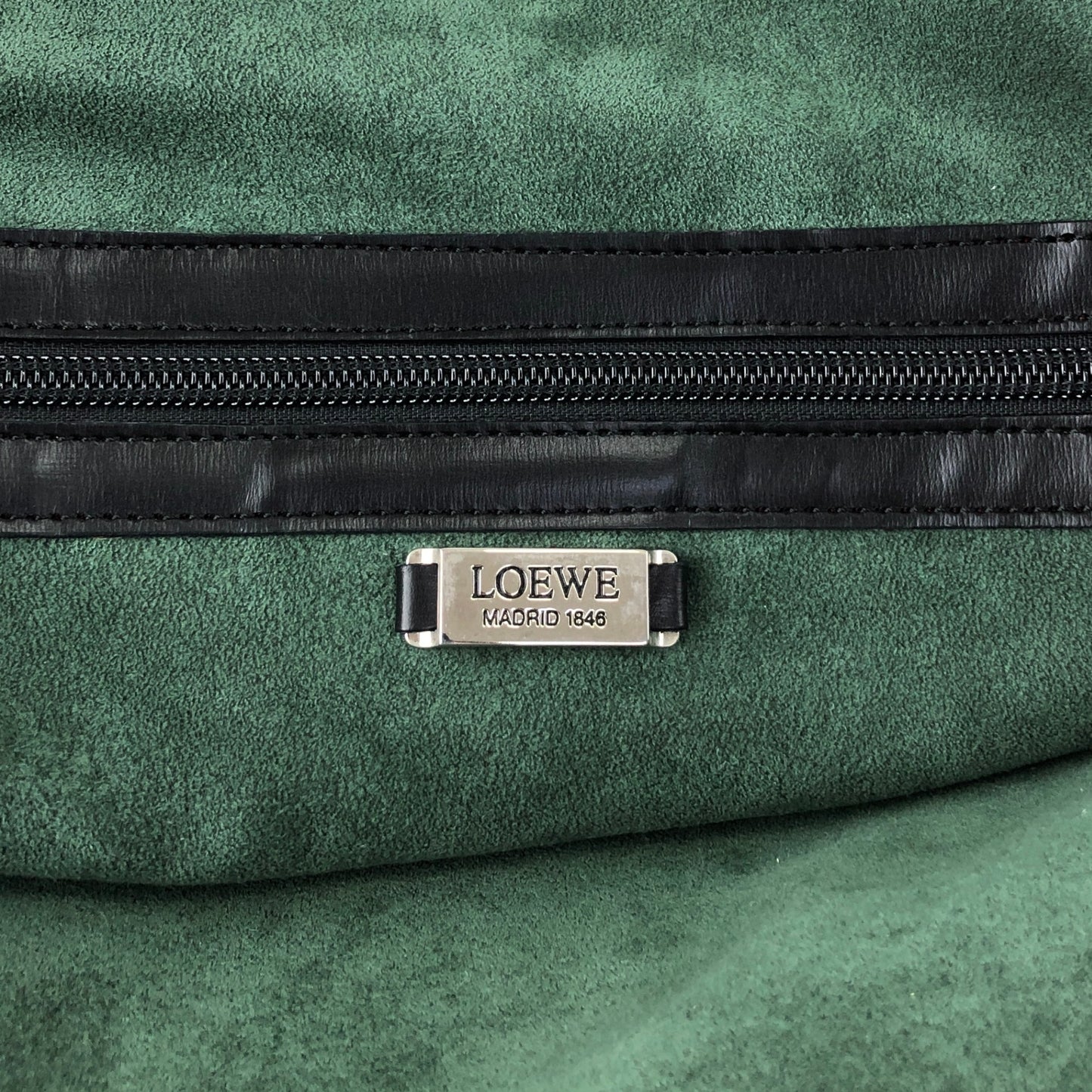 LOEWE Anagram Shoulder bag Black Vintage dmc2d7