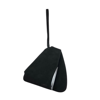 LOEWE Logo Handbag Black Vintage vfx75i