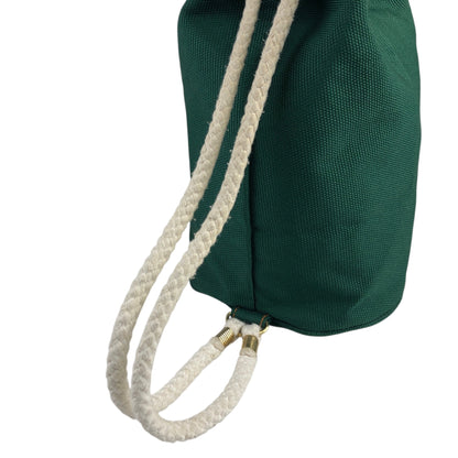 HERMES 抽繩單肩包 綠色 復古 2xk83n