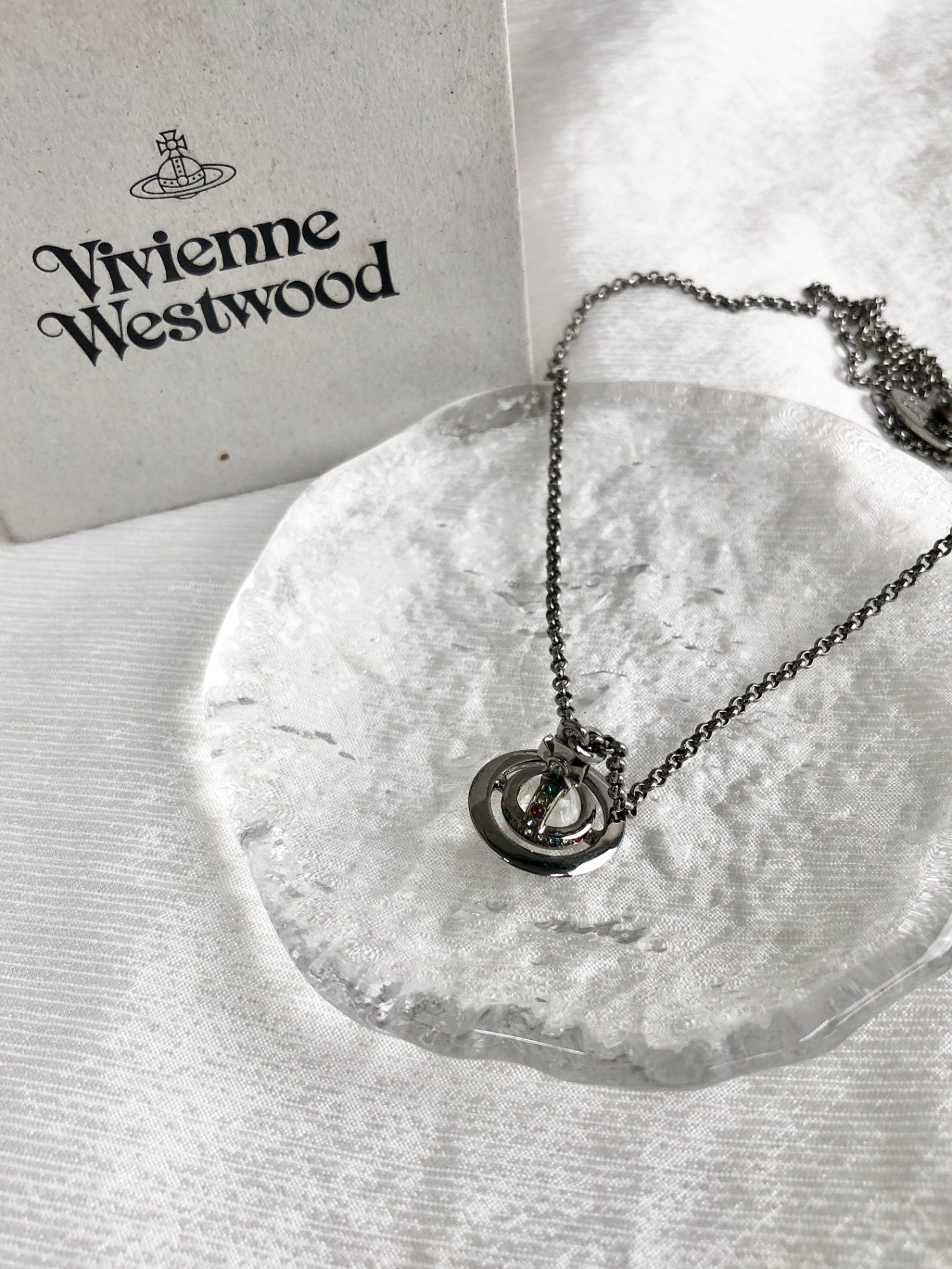 Vivienne Westwood Necklace Silver Vintage xdszez