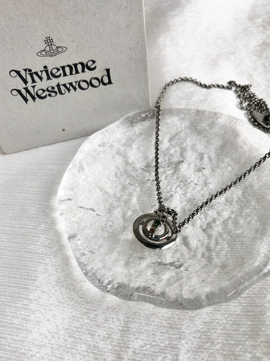 Vivienne Westwood Necklace Silver Vintage xdszez