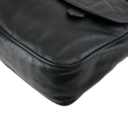 LOEWE Anagram Shoulder bag Black Vintage stpht7
