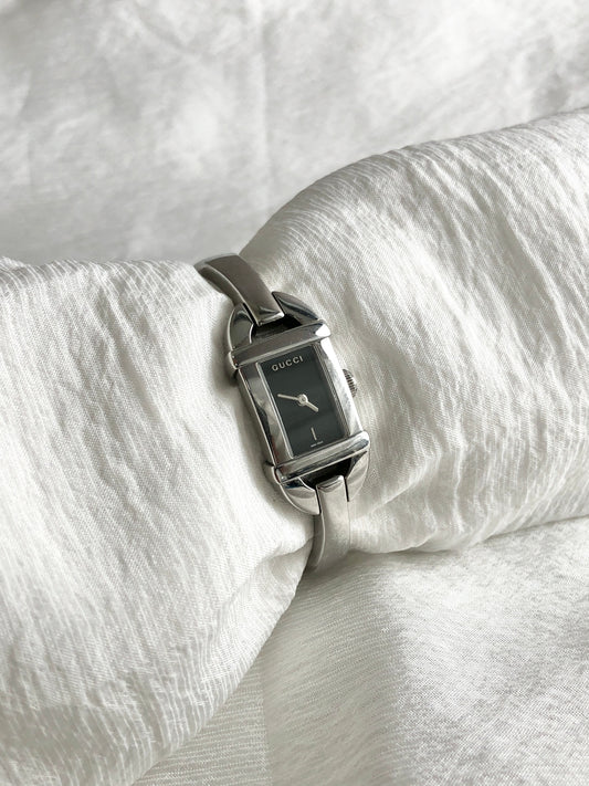 GUCCI Quartz Watch Silver 6800L Vintage jyzj4n