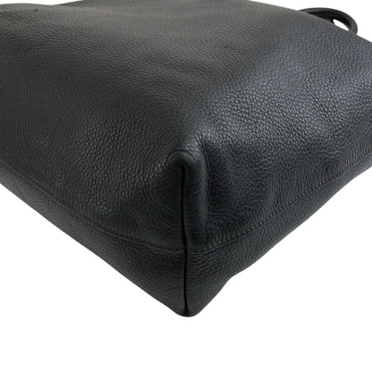 PRADA 標誌兩用手提包單肩包黑色復古 vbght3