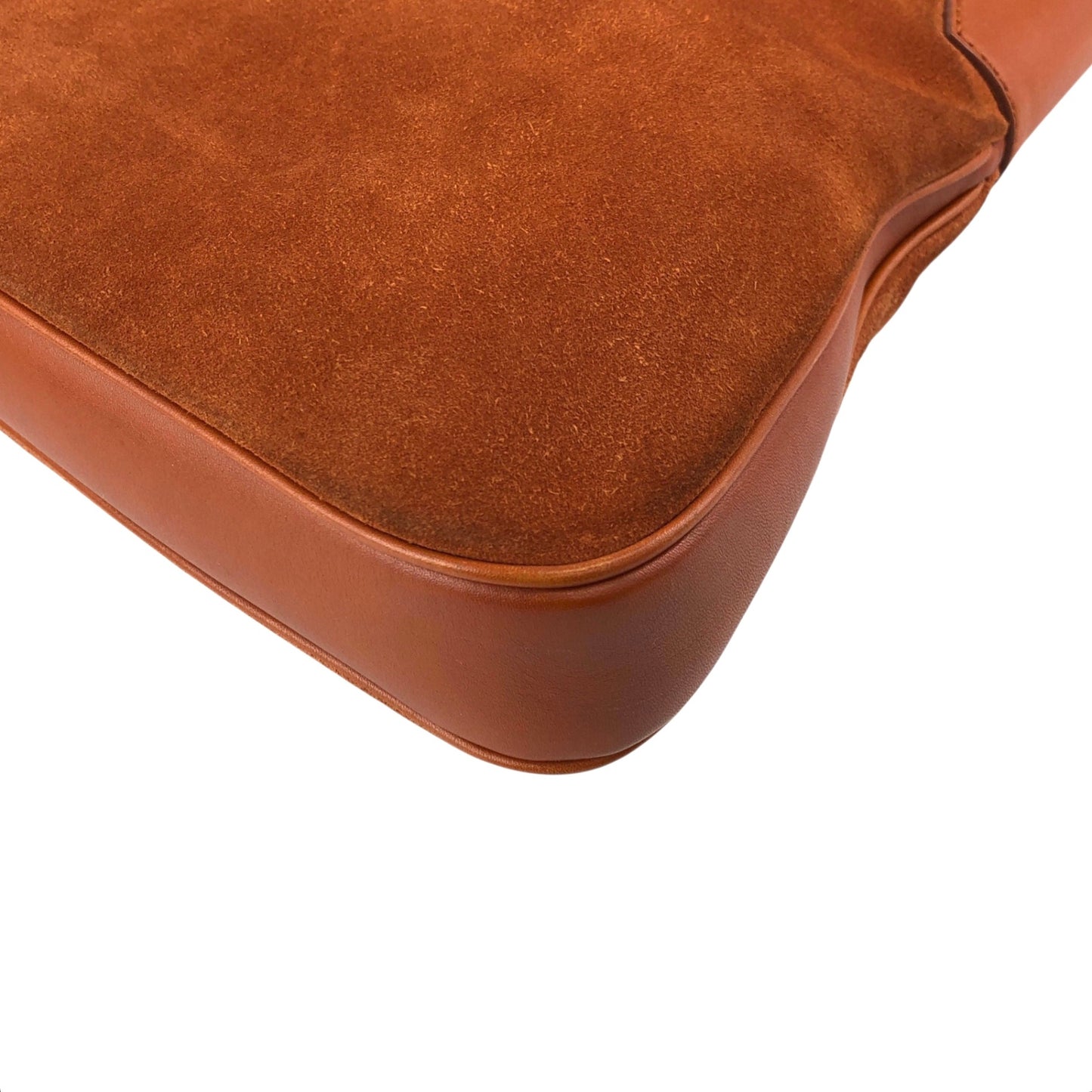 Salvatore Ferragamo Gancini Shoulder bag Brown Vintage dgh7fy